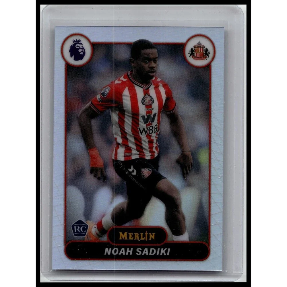 2026 Merlin Premier League #161 Noah Sadiki Refractor